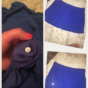 Lululemon skirt.